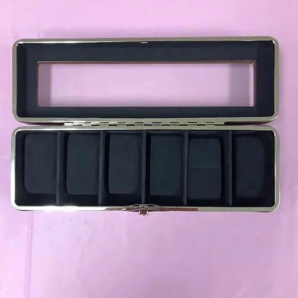 6-Slot Watch Display Case Jewelry Organizers